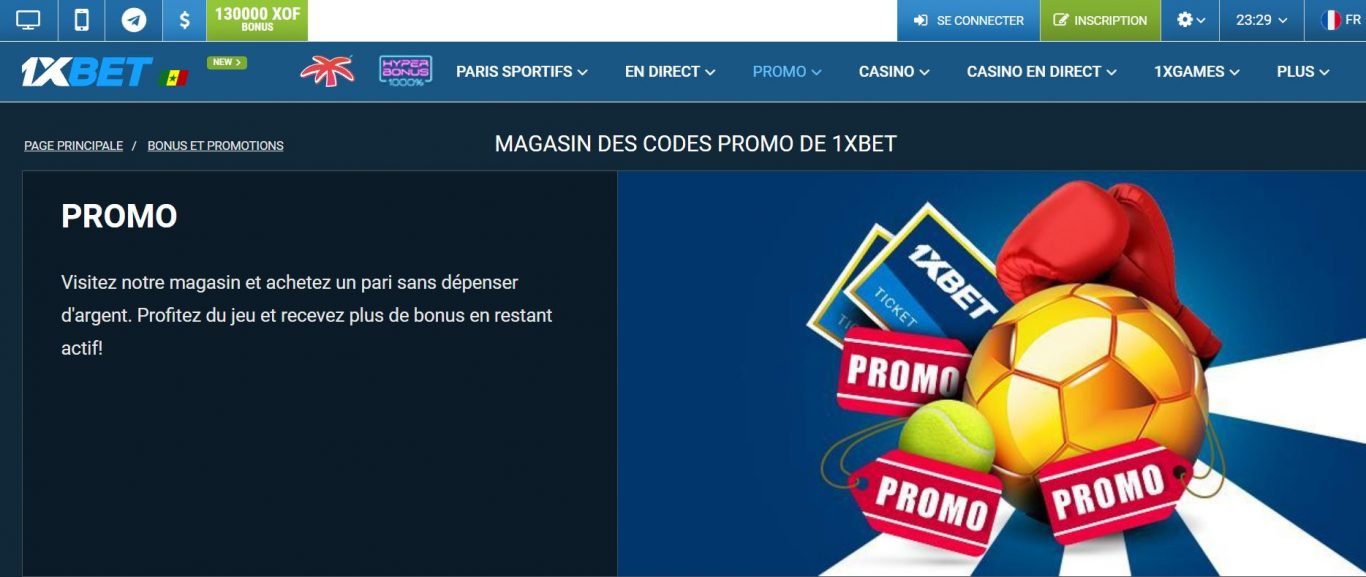 Utilisation et Conditions de Code Promo 1xBet